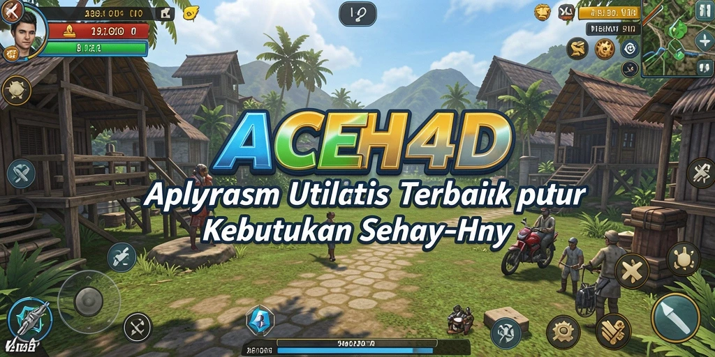 Tampilan antarmuka aplikasi ACEH4D yang menarik dan inovatif.