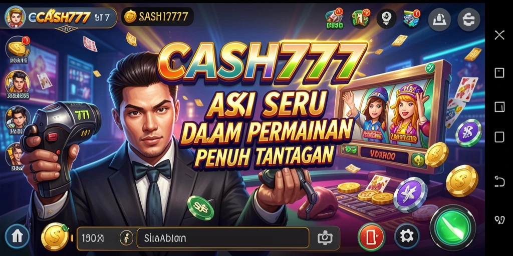 Tampilan gameplay CASH777 yang penuh aksi dan tantangan.