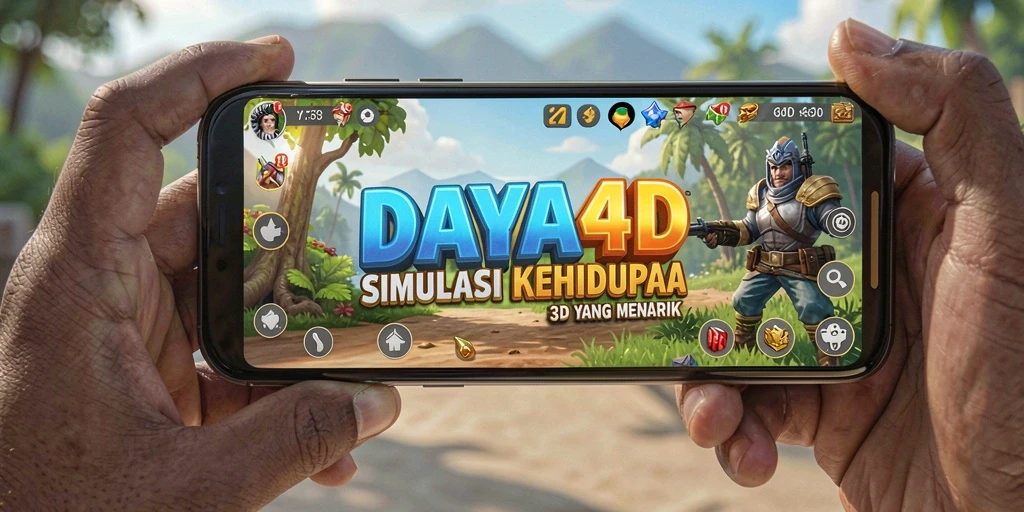 Tampilan gameplay menarik dari DAYA4D dalam dunia simulasi.