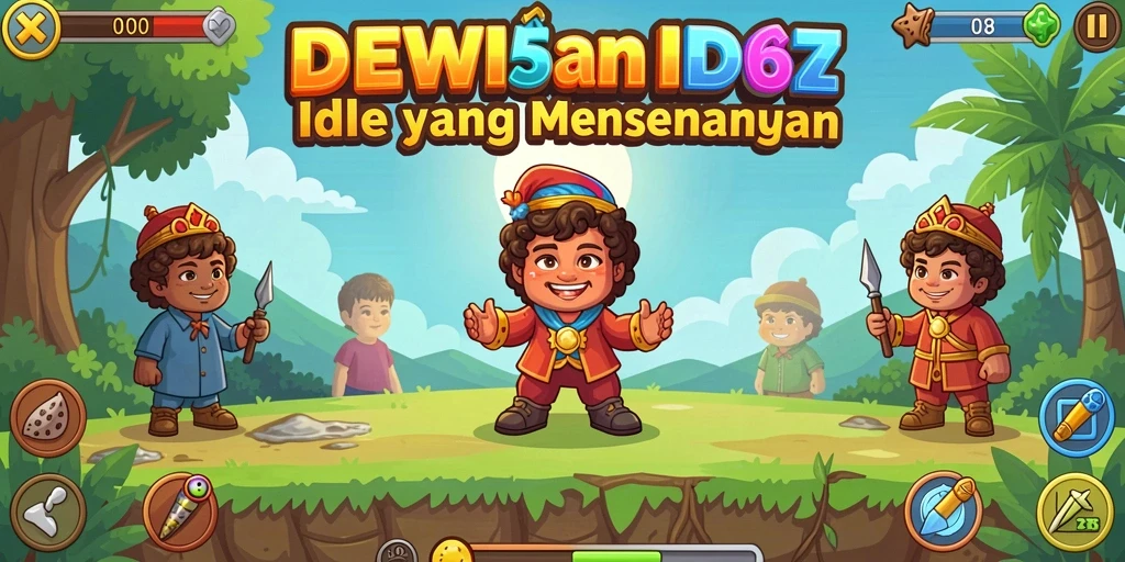 Tampilan gameplay DEWI567 yang menarik dalam kategori Idle.