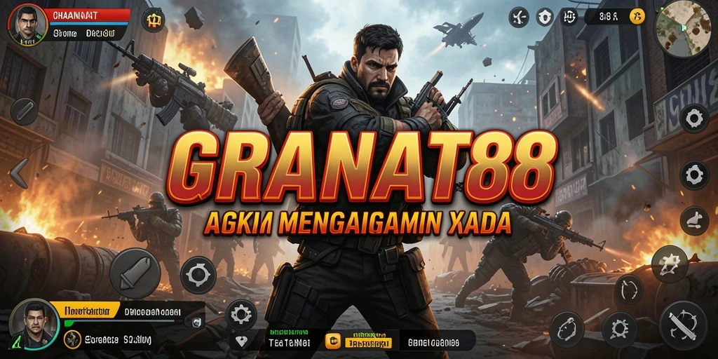 Tampilan gameplay mendebarkan di GRANAT88 dengan aksi yang intens.