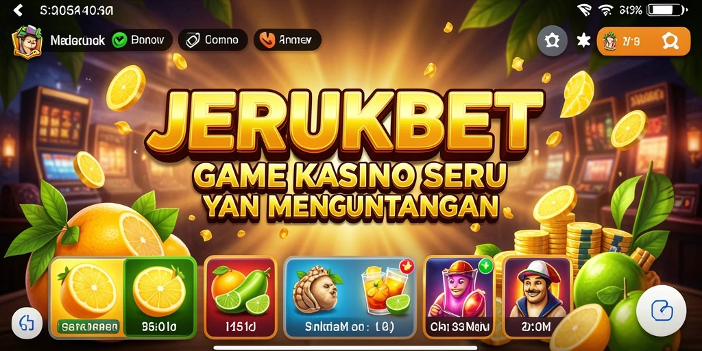 Tampilan gameplay seru di JERUKBET yang memikat.