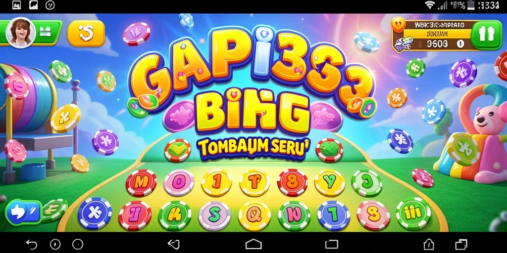 Tangkapan layar SIP33 menunjukkan gameplay seru dan interaktif Bingo.